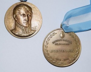 Medallas página BICENTENARIO