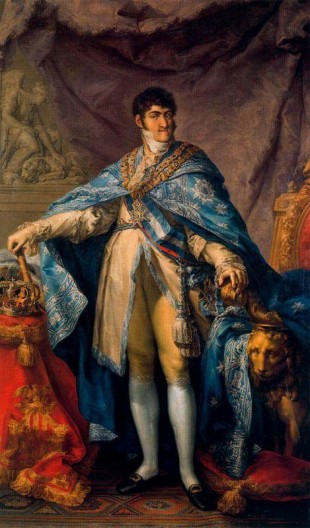 Óleo de Francisco Goya y Lucientes: Retrato de Fernando VII